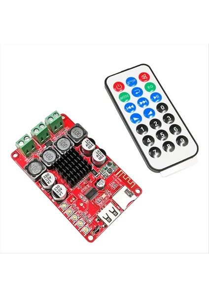 TPA3116 Dijital Ses Amplifikatör Kartı Tf Kart U-Disk Oynatıcı 2X50W Güç Amplifikatör Kartı Alıcı Için Bluetooth Fm Radyo (Yurt Dışından)