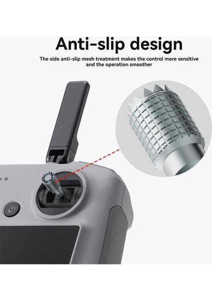 2 Adet Başparmak Rocker Joystick Djı Rc/rc2/rc Pro2 Uzaktan Kumanda Olmayan Sökme Teleskopik Katlanır Joystick Siyah (Yurt Dışından) fiyatları