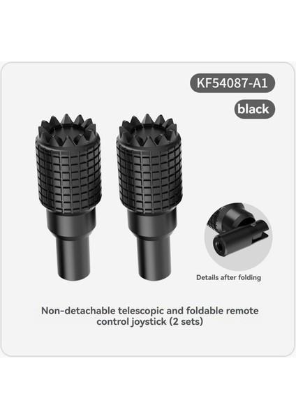 2 Adet Başparmak Rocker Joystick Djı Rc/rc2/rc Pro2 Uzaktan Kumanda Olmayan Sökme Teleskopik Katlanır Joystick Siyah (Yurt Dışından) fırsatları