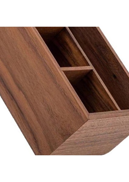 Siyah Ceviz Çok Fonksiyonlu Saklama Kutusu Masif Ahşap Oturma Odası Uzaktan Kumanda Masaüstü Saklama Kutusu Kozmetik Organizatör (Yurt Dışından) modelleri