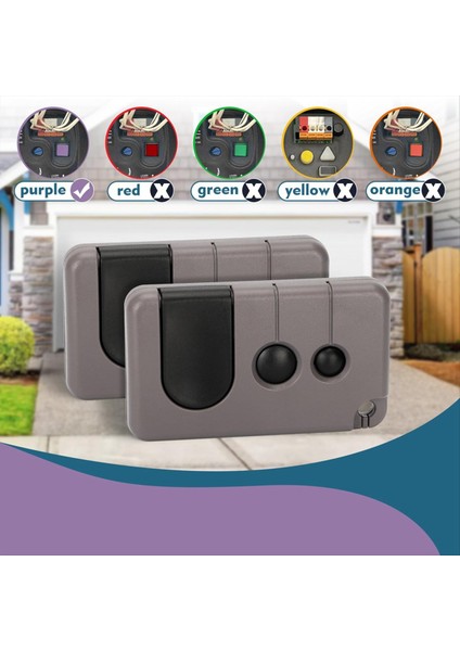 Sears Craftsman Garaj Kapısı Uzaktan 139.53753 53753 139.18191 HBW2028 371LM 373LM 375LM 950CD 953D 956D, 2 Cack (Yurt Dışından) fiyatları