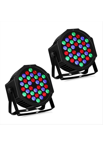 Dj Stage Hafif Kablolu Rgb 36 Düğün Partisi Kulübü Noel Sahne Aydınlatma (2 Paket) Için Dj Uplighting ile LED (Yurt Dışından)