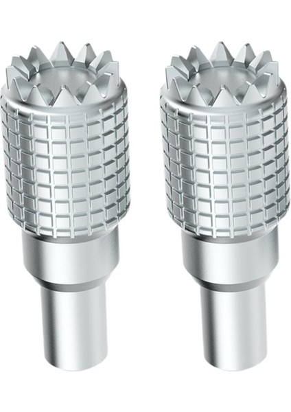 2 Adet Başparmak Rocker Joystick Djı Rc/rc2/rc Pro2 Uzaktan Kumanda Olmayan Sökme Teleskopik Katlanır Joystick Gümüş (Yurt Dışından)