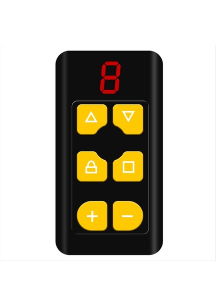 Çok Frekanslı 8 Kanallar Uzaktan Kumanda Kapı Kapı Deklanşör Kapısı Garaj Kapısı Elektrikli Kapı Kopyası Uzaktan Kontrol B (Yurt Dışından)