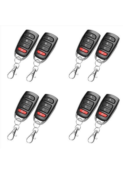 8 Adet Uzaktan Garaj Kapısı Uzaktan 433 92MHZ Uzaktan Kapı Uzaktan Kumandalı Anahtar Fob Yedek Garaj Kapısı Elektrikli Kapı (Yurt Dışından)