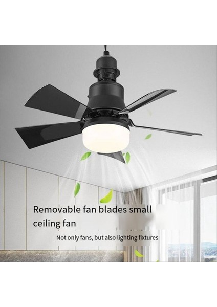 Güçlü Rüzgar LED Sessiz Renk Paleti Lamba Üç Uzaktan Kumanda Işık Fanı Popüler E27 Tavan Fanı Işık Hız Ayarı Beyaz (Yurt Dışından) fiyatları