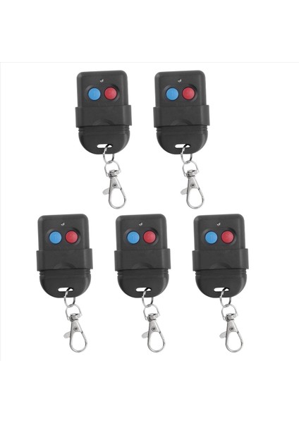 5x 8 Dip Anahtarı 330 Mhz Akıllı Kopya Uzaktan Kumanda Sabit Kod 2 Ch Teksir Kapısı Garaj Kapısı Açacağı Veya Alarm Sistemi (Yurt Dışından)