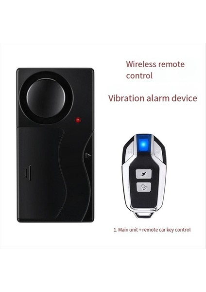 Hırsızlığa Karşı Titreşim Pencere Kapı Alarmı Uzaktan Kumanda Alarmları ile Hassasiyet Ayarı Bisiklet Araba Scooter Için (Yurt Dışından) indirimleri