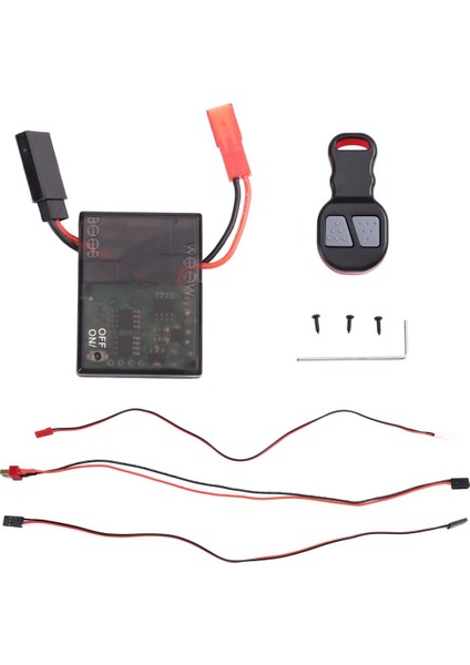 Kablosuz Uzaktan Alıcı Vinç Denetleyici Seti 1/10 Rc Paletli Eksenel SCX10 90046 Redcat Gen8 Trx4 Trx6 Mst Cfx (Yurt Dışından) modelleri