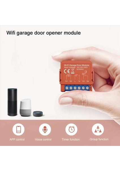 2x Tuya Akıllı Garaj Kapısı Açacağı Wifi Garaj Kapısı Modülü Zamanlama Garaj Flap Panjur Kapı Akıllı Anahtar On-Off (Yurt Dışından) indirimleri