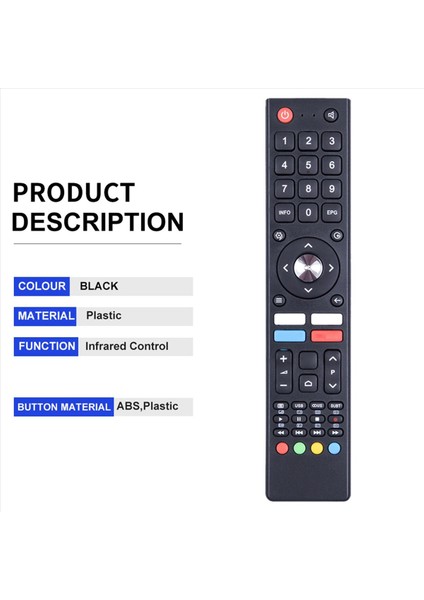 Chıq Kogan Albadeel Tv Için 6x Tv Uzaktan Kumandası Ses Olmadan Aiwa Uzaktan Kumanda GCBLTV02ADBBT (Yurt Dışından) fırsatları