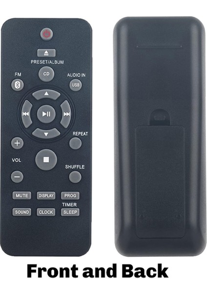 Philips Için Uzaktan Kumanda DCM1170 DCM1170/93 DCM2260 DCM2260/93 DCM2068 DCM2068/93 MCM2320 DCM3175 Mikro Ses Sistemi (Yurt Dışından) modelleri