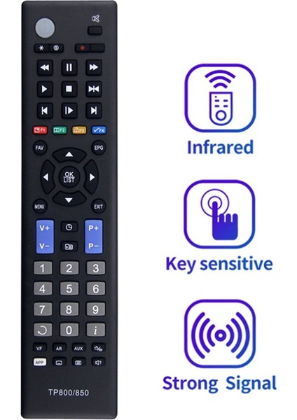 4x TP800 TP850 Topfield Için Uzaktan Kumanda TRF2100 TRF2200 TRF7260 TRF7260PLUS TRF5300 TRF5310 TRF5320 TRF6211 (Yurt Dışından) indirimleri