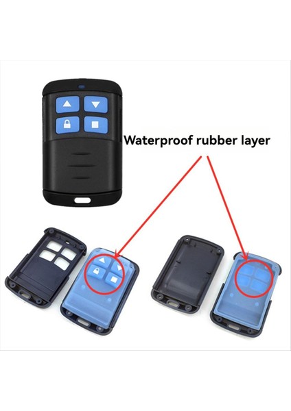 Yeni 433 Mhz Klonlama Teksir Anahtar Garaj Kapısı Kapı Açacağı Uzaktan Kumanda Klon Öğrenme Kodu Klonlama Kodu 2 Adet (Yurt Dışından) indirimleri