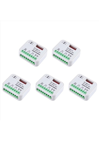 5x Evrensel Garaj Kapısı Uzaktan Kumanda Rx Çok Frekanslı 300-868MHZ Açıcı Anahtarı 9-30V Röle Rx 2ch Röle Modülü (Yurt Dışından)