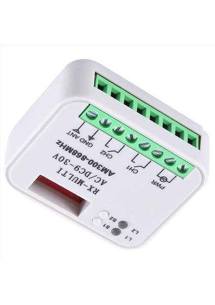 5x Evrensel Garaj Kapısı Uzaktan Kumanda Rx Çok Frekanslı 300-868MHZ Açıcı Anahtarı 9-30V Röle Rx 2ch Röle Modülü (Yurt Dışından) fiyatları