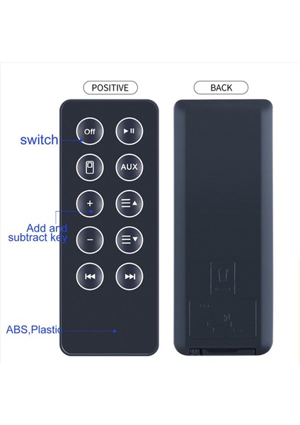 Bose Sounddock 10 SD10 Bluetooth Uyumlu Hoparlör Dijital Müzik Sistemi Için 8x Yeni Uzaktan Kumanda Değiştirme (Yurt Dışından) modelleri