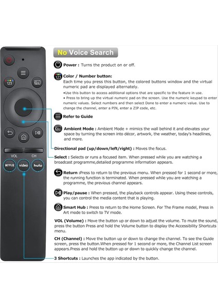 Tüm Samsung Tv&#39 Ler Için Samsung Smart Tv Uzaktan Kumanda Değiştirme Evrensel (Yurt Dışından) indirimleri