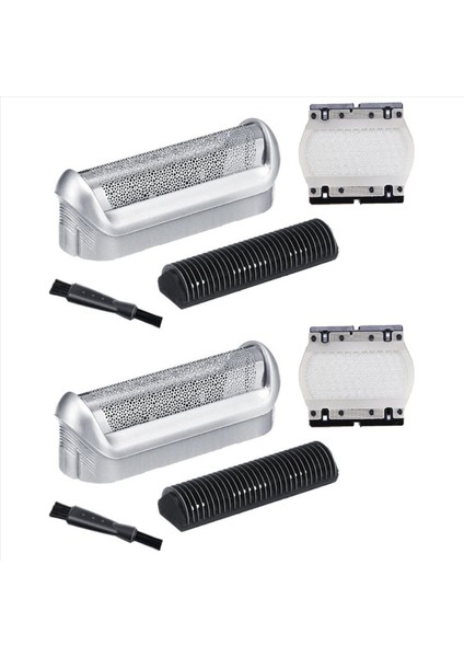 2x Braun 5 S Için Yedek Tıraş Bıçağı Kesici Folyo Seti Tıraş Makinesi Kafa Folyo P40 P50 P60 P70 P80 P90 M60 M90S 5608 5609-B (Yurt Dışından)