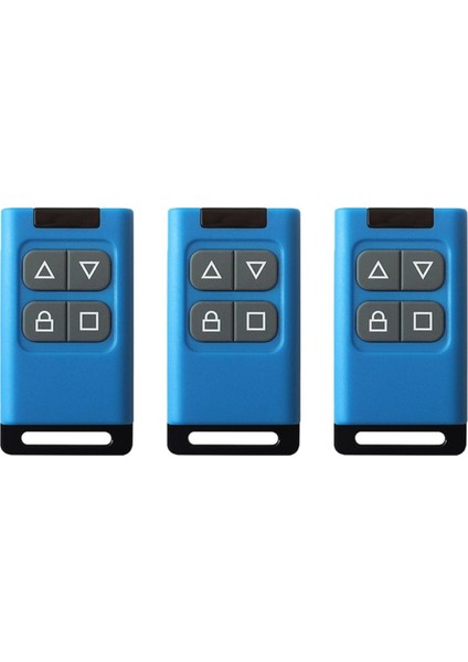 433 Mhz Kopya Uzaktan Kumanda 50 Metre Klon Uzaktan Kumanda Elektrikli Garaj Kapısı Açacağı Denetleyici Teksir Mavi (Yurt Dışından)