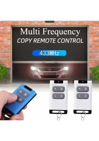 433 Mhz Kopya Uzaktan Kumanda 50 Metre Klon Uzaktan Kumanda Elektrikli Garaj Kapısı Açacağı Denetleyici Teksir Mavi (Yurt Dışından) fiyatları