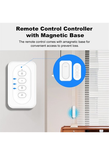 Tuya Smart Zigbee Motorlu Stor Perde Perde Uzaktan Kumanda Çalışır Uzaktan Kumanda Elektrik Kablosu Stor Perde (Yurt Dışından) fırsatları