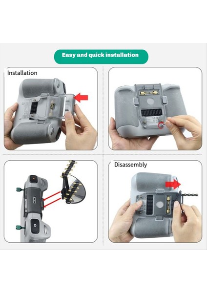 Djı Mini 3/mini 3 Pro Geliştirilmiş Sinyal Aralığı Anten Aksesuarı Için Djı Rc Uzaktan Kumandası Için Sinyal Güçlendirici (Yurt Dışından) fiyatları