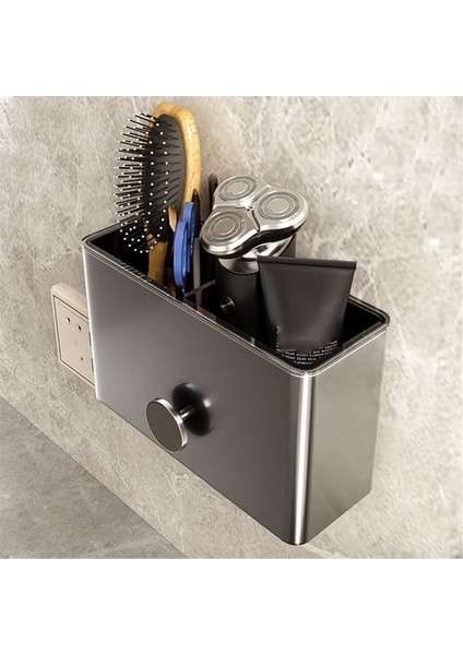 Alüminyum Diş Fırçası Tutucu Duvara Monte - Diş Fırçası Diş Macunu Için Yerden Tasarruf Sağlayan Banyo Organizatörü (Yurt Dışından) indirimleri