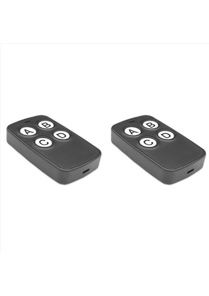 2x 300-868MHZ Otomatik Kopyalama Uzaktan Kumanda Elektrikli Garaj Kapısı Açacağı Teksir Klon Kodu 4 Tuşları Verici A (Yurt Dışından)