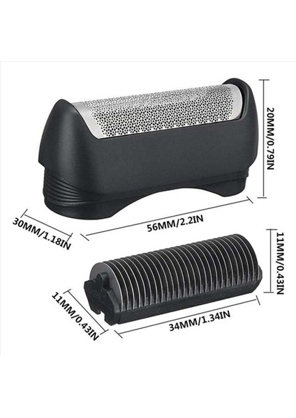 4x 11B Tıraş Makinesi Folyo Kesici Braun Serisi 110 120 130 140 150 Elektrikli Tıraş Başlığı Tıraş Örgü Izgara Ekranı (Yurt Dışından) fırsatları