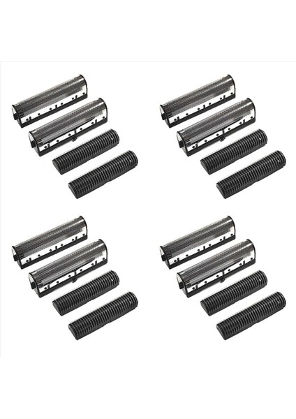 4x Tıraş Makinesi Yedek Kesici Net + Kesici Kafa Andis 17150 17200 Yıkanabilir 3D Akıllı Yüzen Tıraş Bıçağı Gümüş (Yurt Dışından)