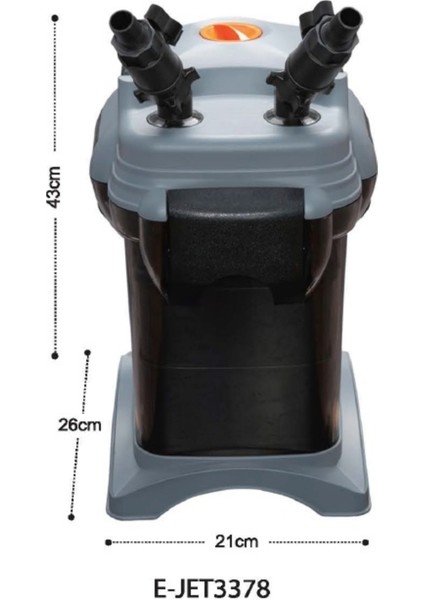 Jet 3378 Dış Filtre 1850 L/H modelleri