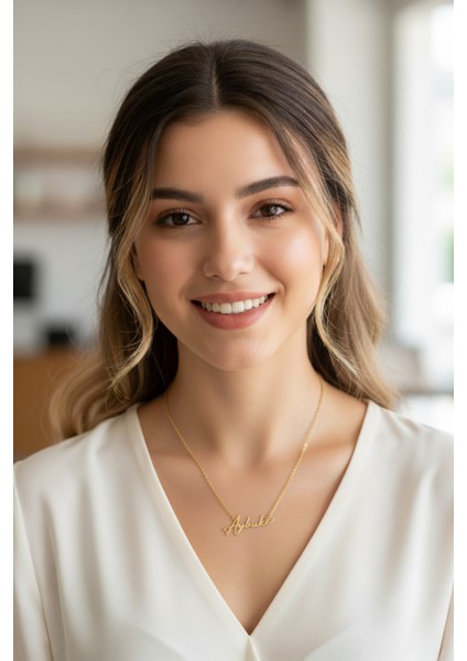 14 Ayar Altın İsimli Kolye fırsatları