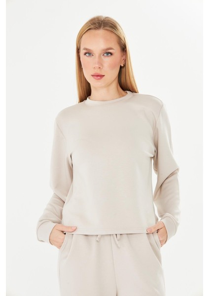 Kadın Modal Kumaş Rahat Kalıp Eşofman Takımı Taş 8509-T fiyatları