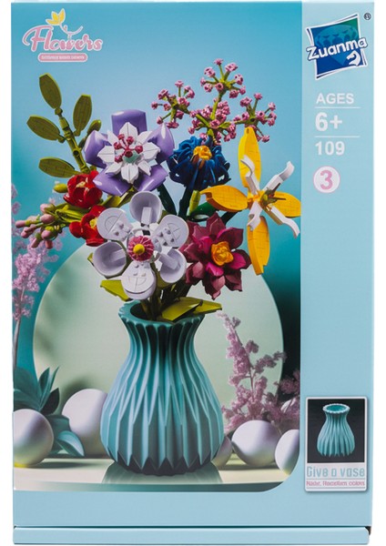 Zuanma Çiçek Buketi Yapım Seti No3 109