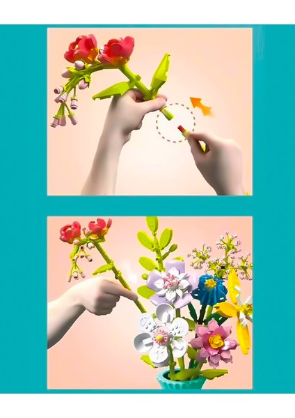 Zuanma Çiçek Buketi Yapım Seti No3 109 fiyatları