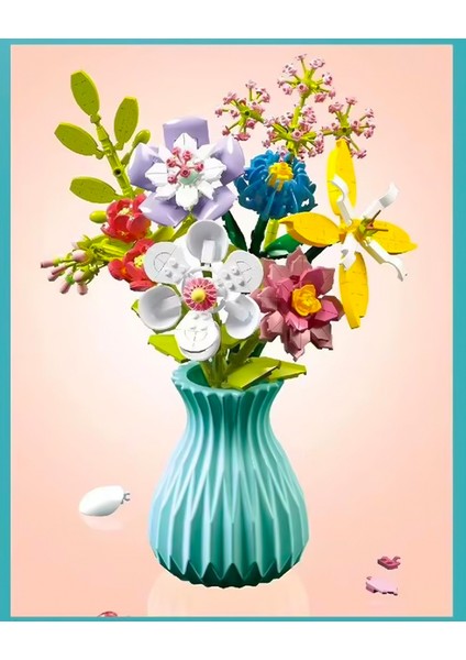 Zuanma Çiçek Buketi Yapım Seti No3 109 modelleri