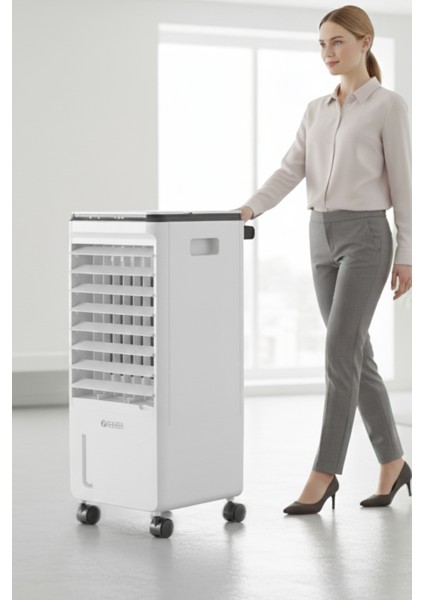 Peler 7T Hava Soğutucu | 300 m³/sa, 7 L Depo, 3 Mod, 1–7 Saat Zamanlayıcı