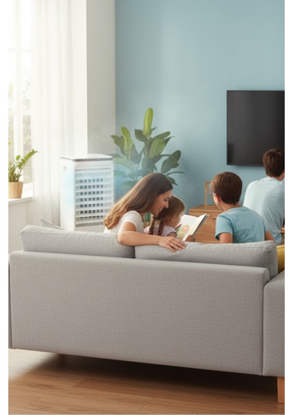 Peler 7T Hava Soğutucu | 300 m³/sa, 7 L Depo, 3 Mod, 1–7 Saat Zamanlayıcı