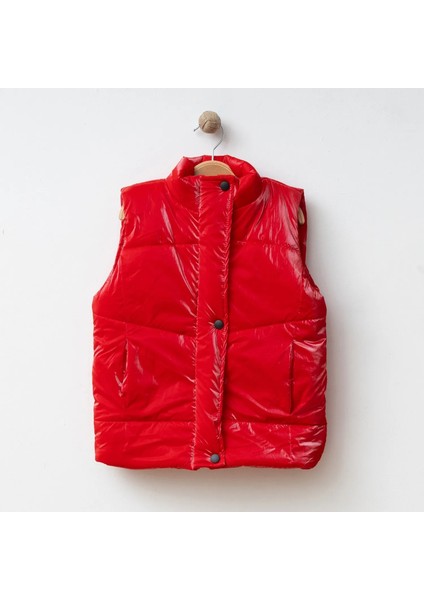 Basic Dik Yaka Kolsuz Şişme Yelek Lila fiyatları