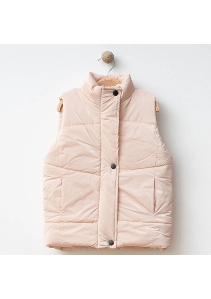 Basic Dik Yaka Kolsuz Şişme Yelek Lila fiyatları