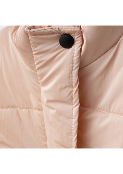 Basic Dik Yaka Kolsuz Şişme Yelek Lila modelleri