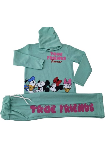 Kız Çocuk Yeşil Alt Üst Takım fiyatları