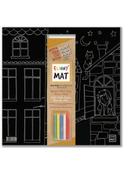 Funny Mat - Bizim Sokak 40X40CM