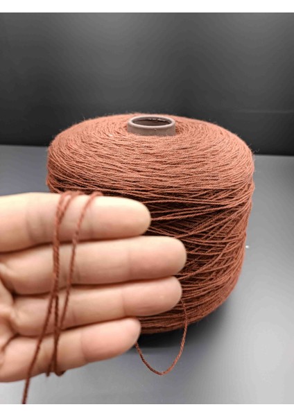 %70 Yün Örgü Ipi 500 gr Kahve rengi fiyatları