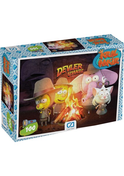 Kral Şakir - 100 Parçalı Puzzle