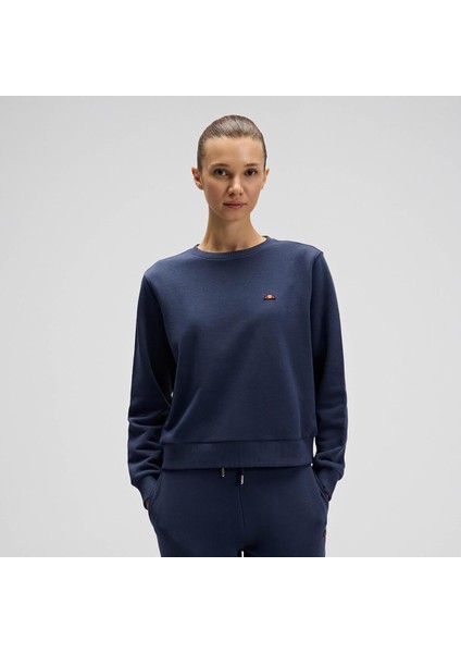 Ellesse EF553-NV Kadın Sweatshirt - Lacivert
