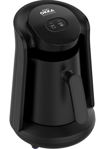 Okka Minio Közde Türk Kahvesi Makinesi 4 Fincan Kapasiteli Siyah - OK0049