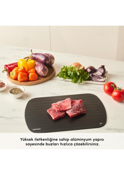 Mutfaksever Defrozlu Buz Çözücü Kesme Tahtası 35 cm modelleri