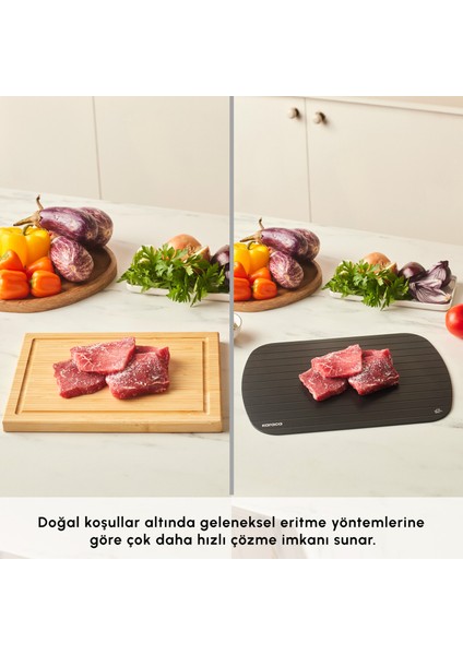 Mutfaksever Defrozlu Buz Çözücü Kesme Tahtası 35 cm fırsatları